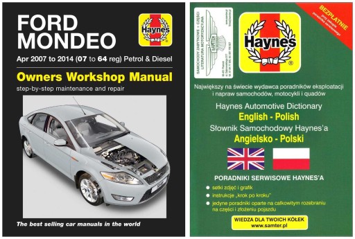 Ford Mondeo (2007-2014) Haynes керівництво по ремонту + БЕЗКОШТОВНО 24 години