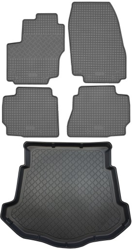 Ford Mondeo IV HB 2007-2014 SET - Коврик в багажник + коврик для ног