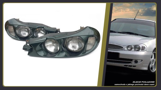 Ford Mondeo mk2 проектори передні фари Моретт тюнінг аксесуари!