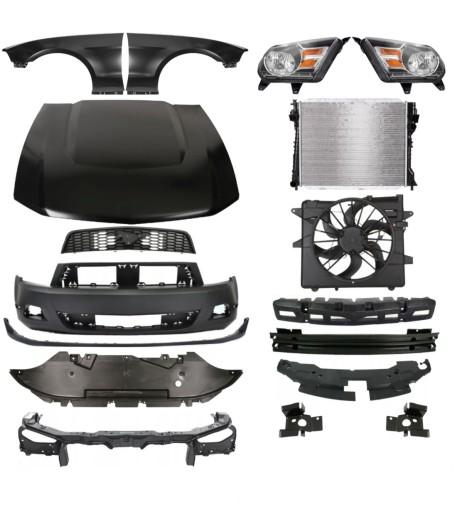 1656 - Ford Mustang 09-12 Бампер Ремень Капот Крыло