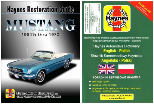 Посібник Ford Mustang (1964-1970), посібник із ресторану Haynes + 24 години БЕЗКОШТОВНО