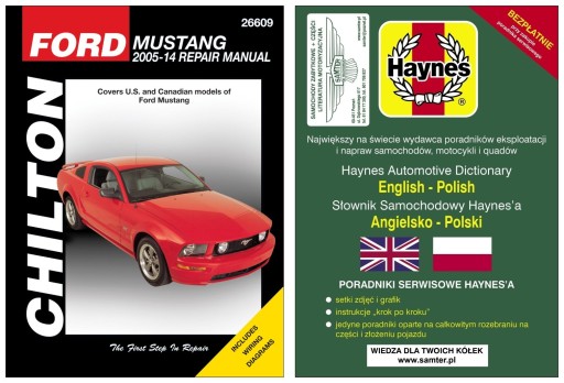 Ford Mustang (2005-2014) - Керівництво по ремонту Chilton + 24 години БЕЗКОШТОВНО