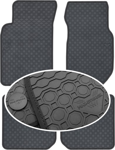 Килимки гумові Ford Scorpio I 1985-1995 PrimeLiner - Чорні