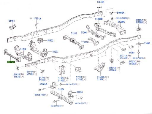 45287-28240 - КОРПУС РУЛЕВОЙ КОЛОНКИ TOYOTA RAV4 III 06-