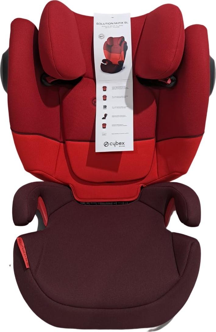 Автокрісло CYBEX SOLUTION M-FIX SL 9-36kg Rumba Red