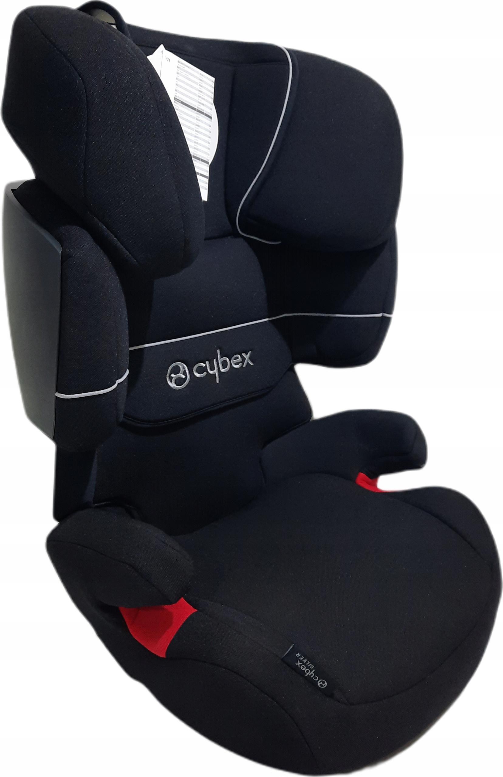Автокрісло CYBEX SOLUTION X-FIX 15-36 кг Pure Black