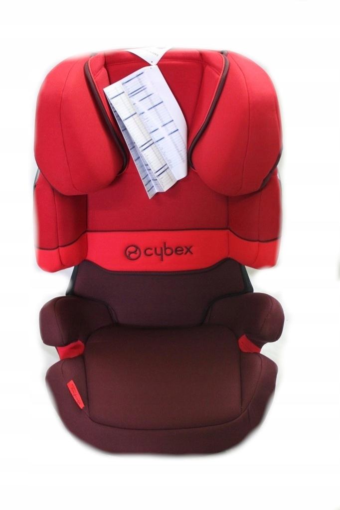 Автокресло CYBEX SOLUTION X-FIX 15-36 кг Rumba Red