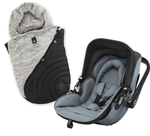 Автокресло Kiddy Evolution Pro 2 (0-13 кг) + спальный мешок