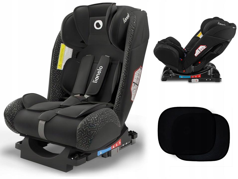 Автокрісло Lionelo Sander Black 0-36 кг ISOFIX