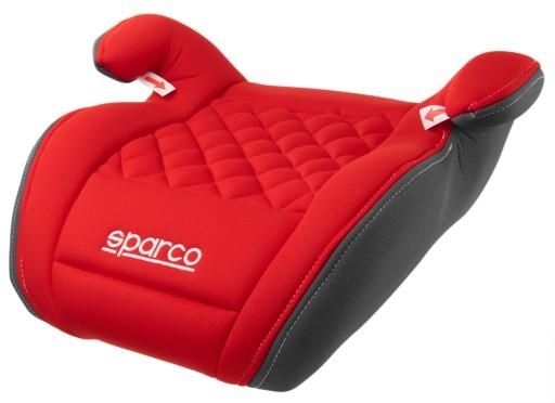 Автокресло SPARCO F100K 15-36kg pik красно-серый