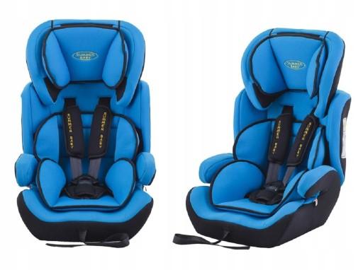 Дитяче автокрісло SUMMER BABY model SPORT 9-36 кг синій
