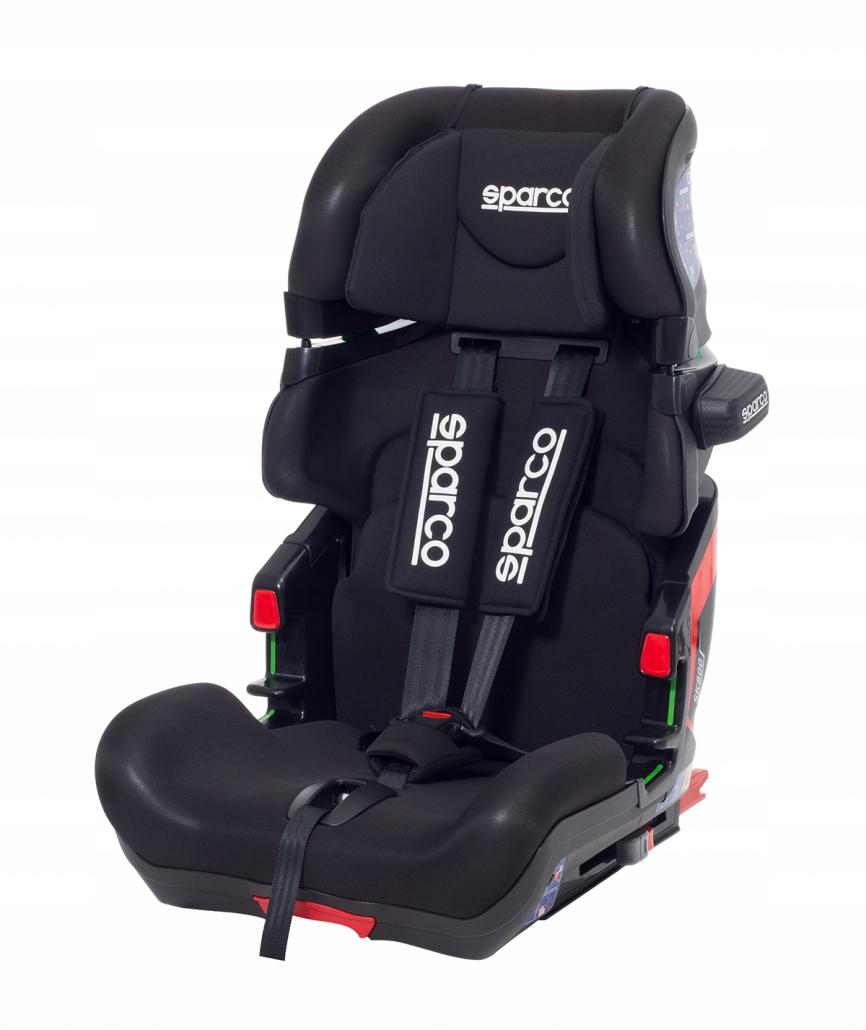 Автокресло Sparco SK800i G123 9-36KG BLACK ISOFIX