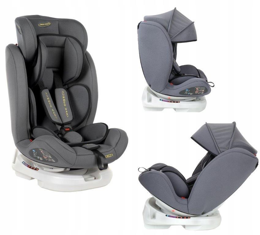 Дитяче автокрісло Summer Baby Ibiza 0-36 кг сірий