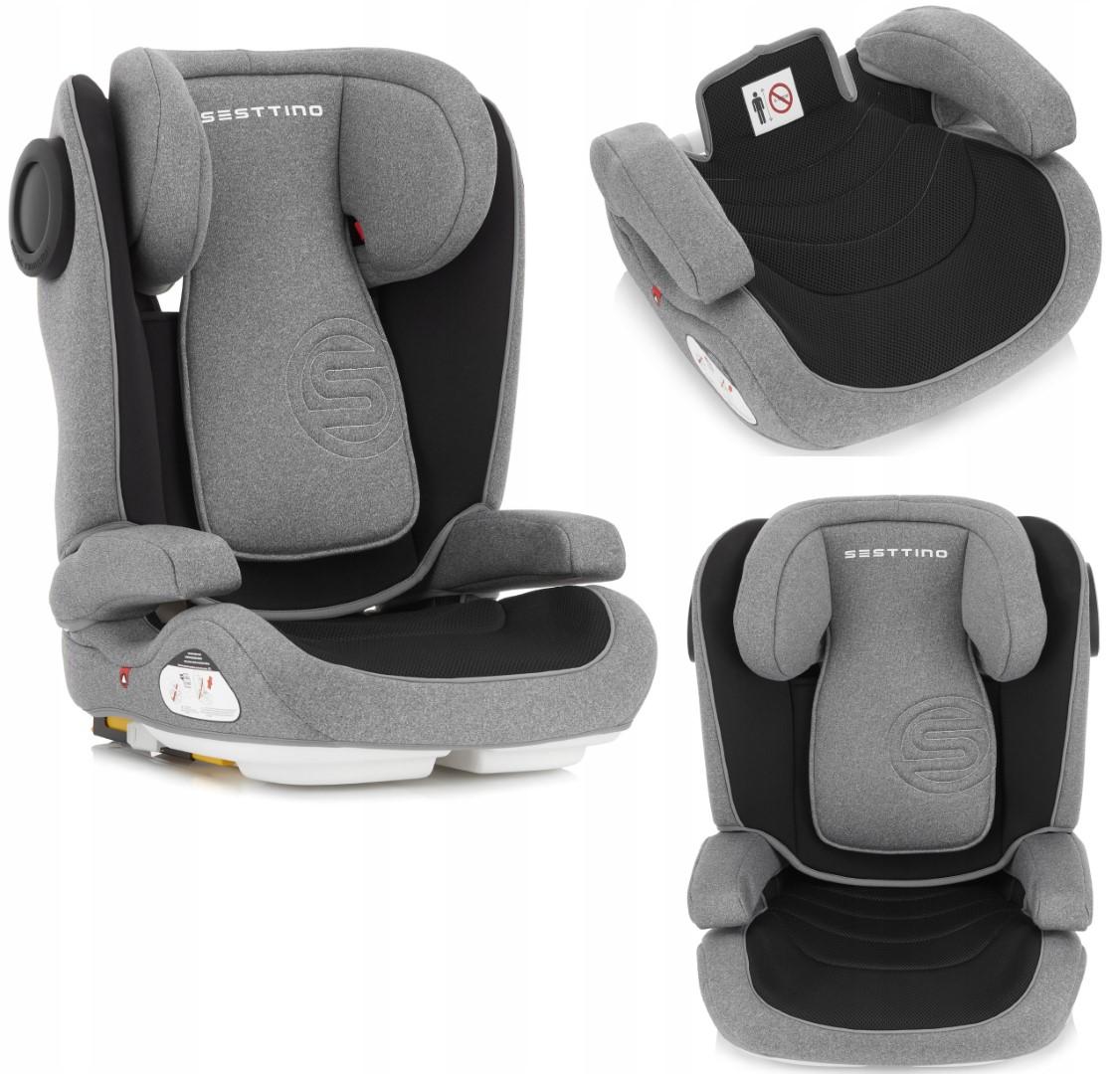 Автокрісло isofix Sesttino race grey 15-36 кг