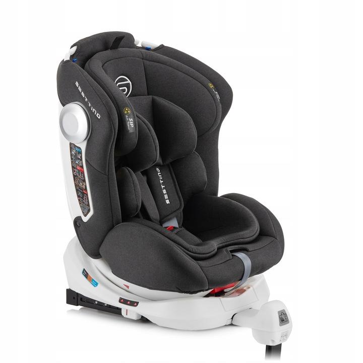 Поворотное сиденье Sesttino Hexagon 0-36 кг черный