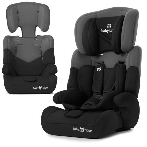 Автокресло 9-36 кг Мали серо-черный