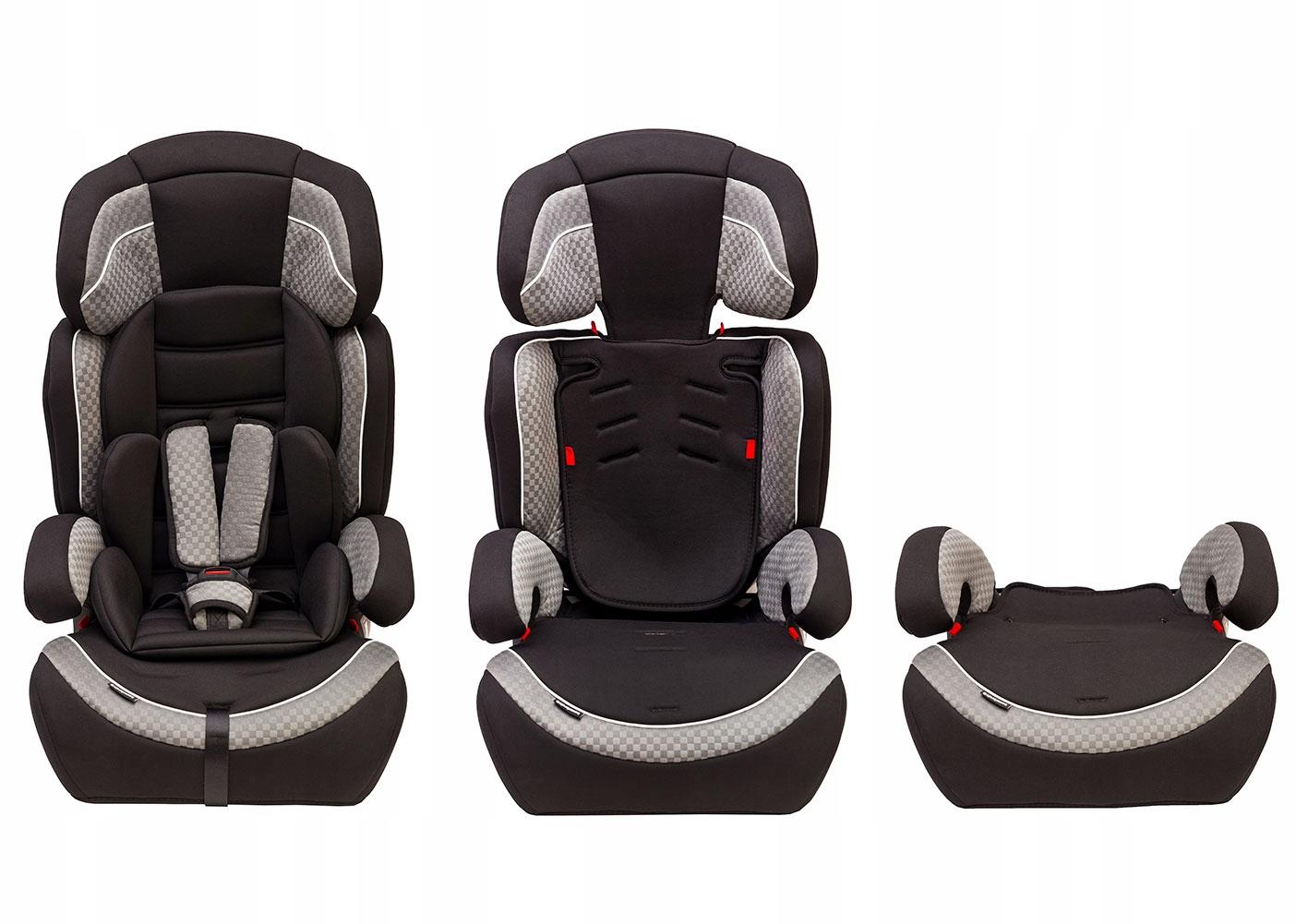 Автокрісло Bauerkraft 9-36 кг 3в1 сірий