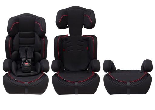 Автокрісло Bauerkraft 9-36 кг-чорний