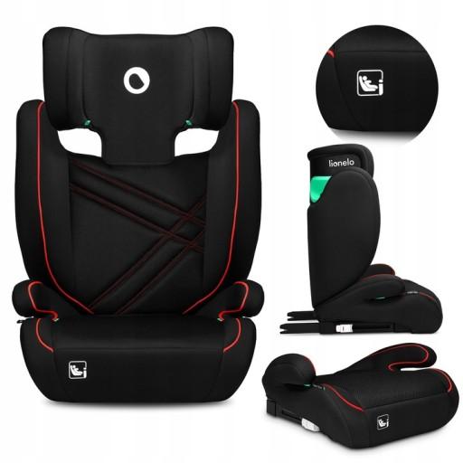 Автокрісло LIONELO HUGO 15-36 кг підставка ISOFIX