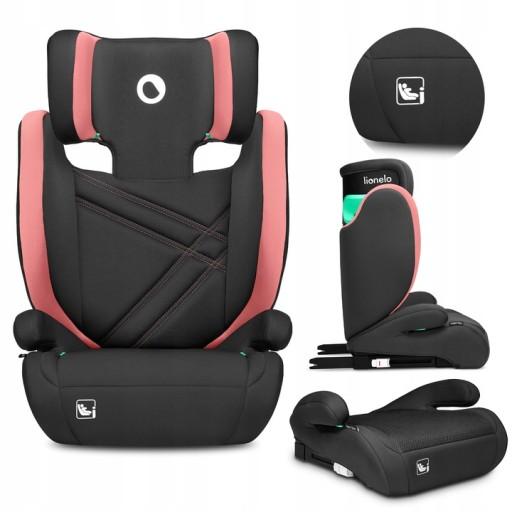 Автокрісло LIONELO HUGO 15-36 кг підставка ISOFIX
