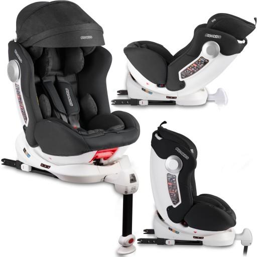 Сидіння автомобіля обертається Stigo чорний