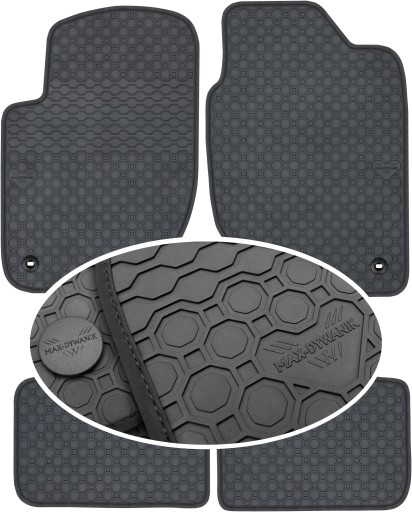 Freelander I SUV FL 2000-2006 Коврики резиновые PrimeLiner - черные