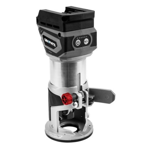 Акумуляторна фрезерна машина Graphite 58GE140 Energy+ 18 В, літій-іонний корпус 6 мм