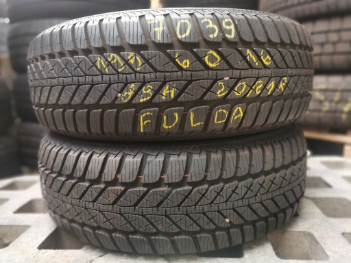 Fulda Kristall Control HP 195/60r16 89H 8 мм N7039