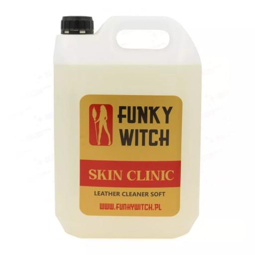 Funky Witch Skin Clinic Leather Cleaner Soft 5л - очиститель для кожи