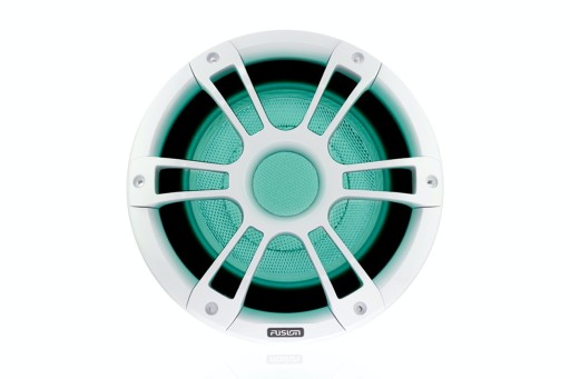 Fusion 10 дюймов, 600 Вт, белый морской пехотинец с CRGBW