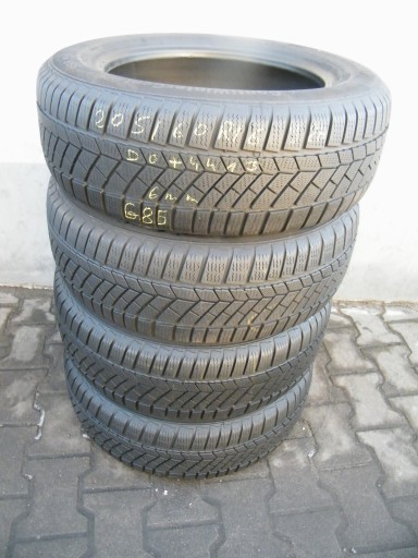 [G85] 4XZ 205/60R16 92H CONTINENTAL CONTIWINTERCONTACT TS830P &