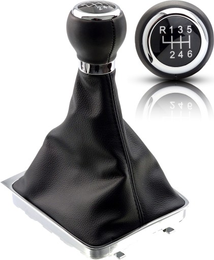 Ручка переключения передач сильфон VW PASSAT B6 B7 кожа