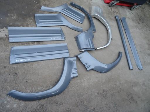 GALLOPER НАКЛАДКА НА КРЫЛО ДВЕРИ 5D ПОЛНЫЙ КОМПЛЕКТ