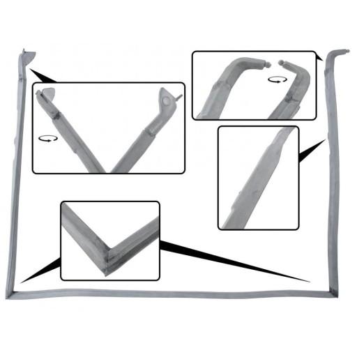 7068-1 - Горб кабріолет ущільнення правої двері супер якість