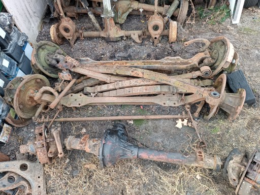 Lublin51zawieszenie - Gaz 51 lublin-51 передня підвіска