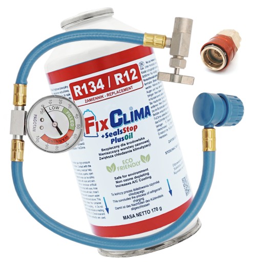 Газ для проколювання кондиціонера з затискачем R134a R12 шланг адаптер HP / LP