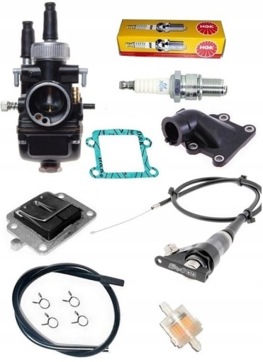 WAB27232381821569722 - Карбюратор 19 мм фільтр клапан Yamaha SPY ZUMA BUMP 50