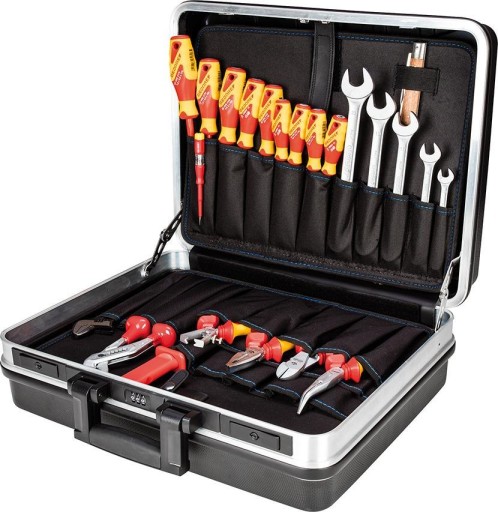 НАБОР ИНСТРУМЕНТОВ ГЕДОРЕ VDE В КОРПУСЕ, 74 ПРЕДМЕТА