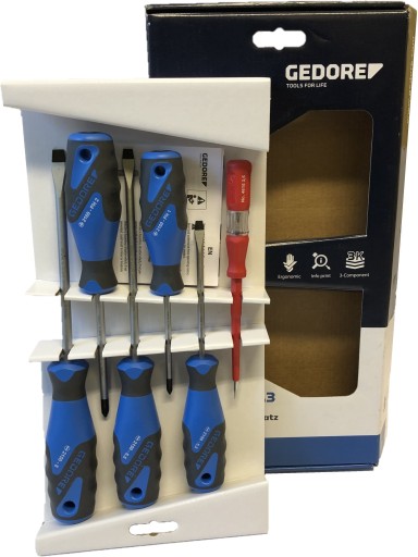 Набор отверток GEDORE + тестер напряжения VDE