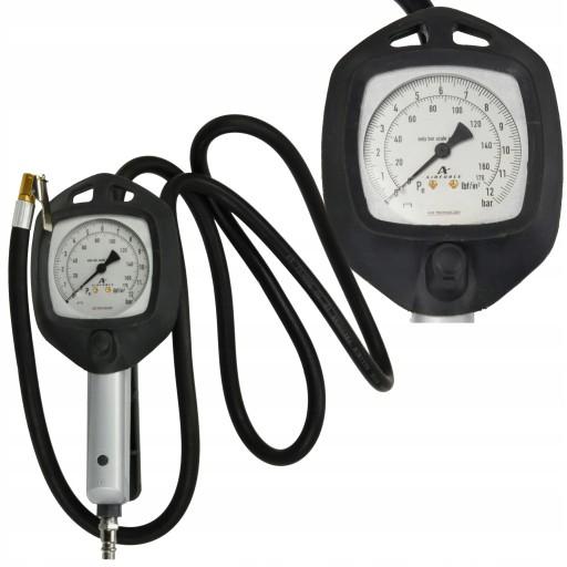 ПИСТОЛЕТ ДЛЯ НАКАЧАНИЯ КОЛЕС GEKO С МАНОМЕТРОМ 0–12 БАР, ШЛАНГ 180 СМ G01159