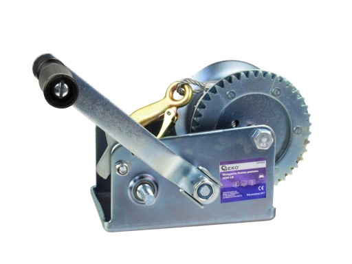 Geko горизонтальна канатна лебідка 1200 кг 10 м (G01082)