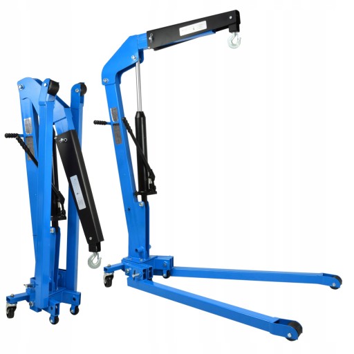 КРАН МАСТЕРСКОЙ GEKO МОЩНОСТЬЮ 1 Т НИЗКОПРОФИЛЬНЫЙ ПОВОРОТНЫЙ КРЮК ПРЕМИУМ G02144