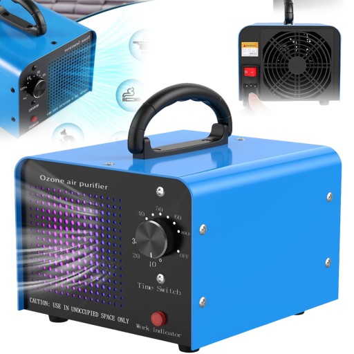 ГЕНЕРАТОР ОЗОНА + 60-МИНУТНЫЙ ТАЙМЕР ДЛЯ ДОМАШНЕЙ ДЕЗИНФЕКЦИИ ОЗОНОМ