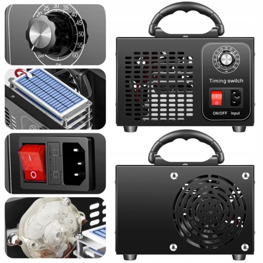 ГЕНЕРАТОР ОЗОНА ДЛЯ ПРОФЕССИОНАЛЬНОГО ОЧИСТИТЕЛЯ ВОЗДУХА ОЗОНАТОР 48000МГ/Ч