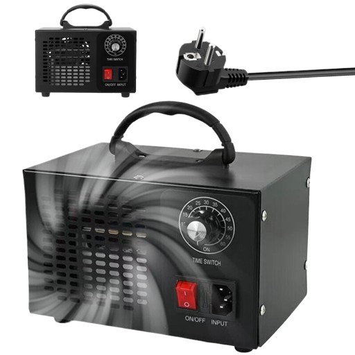 ГЕНЕРАТОР ОЗОНУ ПРОФЕСІЙНИЙ ОЧИЩУВАЧ ПОВІТРЯ + ТАЙМЕР 5-60 МОМЕНТІВ