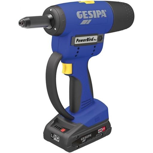 Односторонній заклепувальний пістолет GESIPA PowerBird Pro Gold Edition