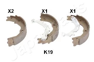 GF-K19AF - ТОРМОЗНЫЕ КОЛОДКИ GF-K19AF. РУКА КИА КАРНИВАЛ 06- 210