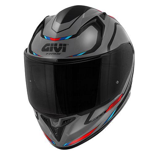 ШОЛОМ GIVI 50.8 MACH 1 - ІНТЕГРАЛ З ЛЕЗКОМ - СІРИЙ МАТОВИЙ З ДОДАТКАМИ XL / 61