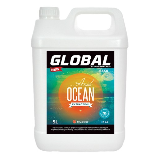 GLOBAL Acid Ocean S550 5L кислотная экстракционная промывочная машина GB