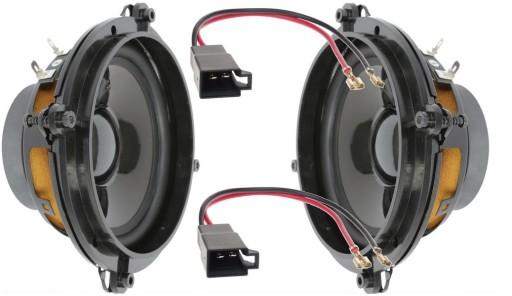 Бас-динамики + распорки AUDI A3 8L передняя дверь